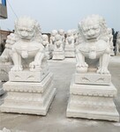 上海汉白玉石狮子厂家直销,石狮子雕刻