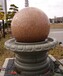 西宁石材风水球现货,风水球喷泉