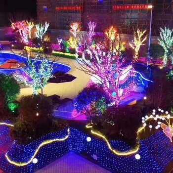 夢幻藝術(shù)燈光展制作燈光展出售布展