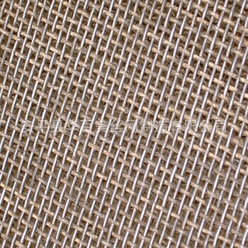 不锈钢编织网轧花网不锈钢幕帘金属筛网厂家定做