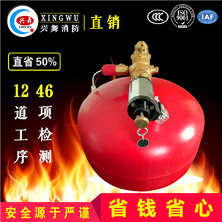 兴舞消防电磁悬挂式七氟丙烷气体灭火装置3C品质图片3