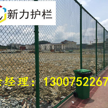 安陽(yáng)定制安裝球場(chǎng)圍網(wǎng)編織菱形勾花網(wǎng)噴塑運(yùn)動(dòng)場(chǎng)圍欄足球場(chǎng)護(hù)欄新力護(hù)欄廠