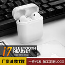 i9藍牙耳機雙耳商務蘋果I7STWS真無線藍牙耳機對耳帶充電倉底座