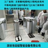 桥式摆闸人行通道闸机刷卡门禁系统道闸小区工地出入口通道图片3