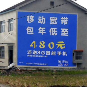 湖北荆门京山墙体广告、彩绘喷绘公司