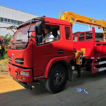 小黃牌5噸隨車吊貨箱5米
