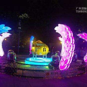 江蘇新時代的氣息燈光展定制造型出售廠家