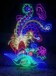 景德镇大型灯光展厂家策划灯光节设计布展造型一望无际的灯海