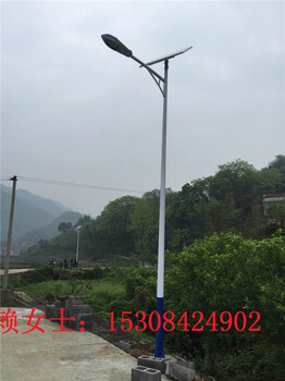 湖南永州太阳能路灯厂永州宁远LED太阳能路灯报价单