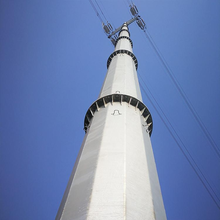 太原市终端钢管塔架空线10kv电力钢管塔
