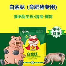 猪吃什么长得快养猪催肥用什么白金肽效果怎么样图片