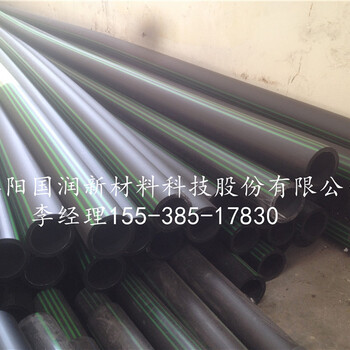 荆州SDR17.6pe燃气管DN110燃气管生产线