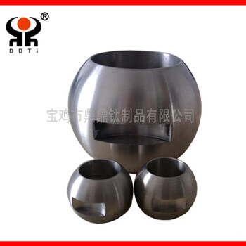 TC4钛球阀芯钛合金球纯钛球钛合金球加工厂φ30/40/50mm