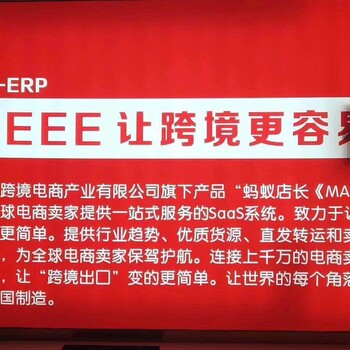 亚马逊跨境电商招商加盟erp系统开发定制