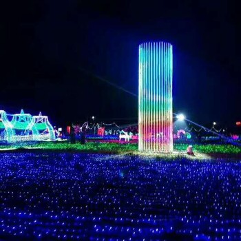 燈光節(jié)廠家美輪美奐燈光造型制作