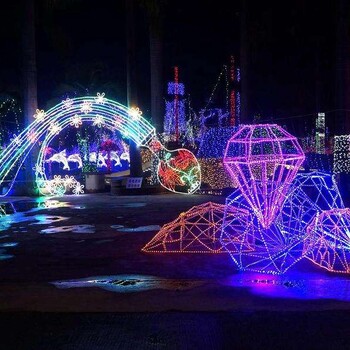 2019戶外七彩風(fēng)車展制作公司