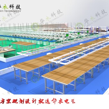 华衣电气服装厂照明供电母线照明配件、新型桥架安装材料