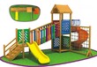 幼儿园木质滑梯防腐木滑梯黄花梨木玩具