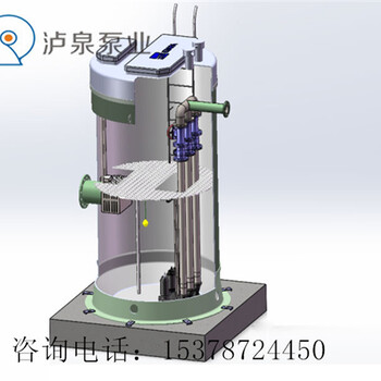 智能化雨污水泵站一体化预制泵站销售