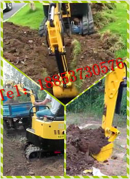 小型挖掘机农用迷你挖掘机微型2吨挖挖机全新建筑工程挖土机