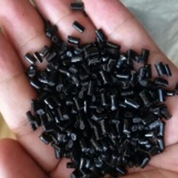 回收黑色ABS破碎料，用于电镀。