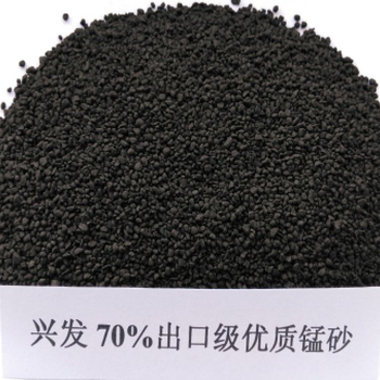 供应哈尔滨锰砂滤料35%含量1-2mm