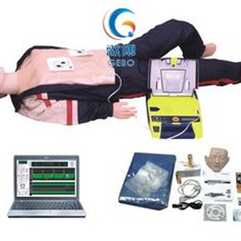电脑心肺复苏AED除颤仪模拟人(二合一)