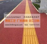 内江透水混凝土路面小区路面图片5