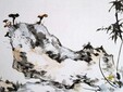 張大千山水畫(huà)贗品值錢(qián)嗎圖片