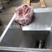 大型绞冻肉机，湖北绞肉机鲜肉绞肉机鸡鸭鱼肉绞肉机工作可靠外型美观