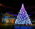 震撼眼球的圣誕燈光節圣誕樹造型設計制作