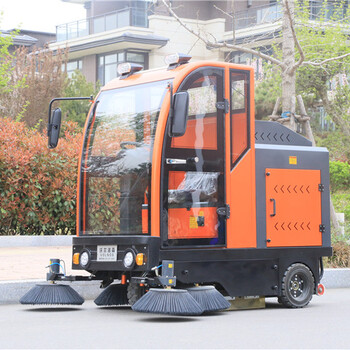 工业园区扫地车驾驶电动清扫车