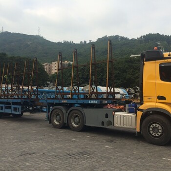 珠海到香港物流，中港矮排车运输，气垫车平板车吊机车拖车