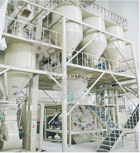 豆腐猫砂设备猪饲料成套生产机组牛羊反刍饲料预混料添加剂生产线