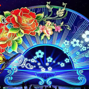陜西吸引眼球夢(mèng)幻燈光秀出售策劃震撼燈光節(jié)出租廠家
