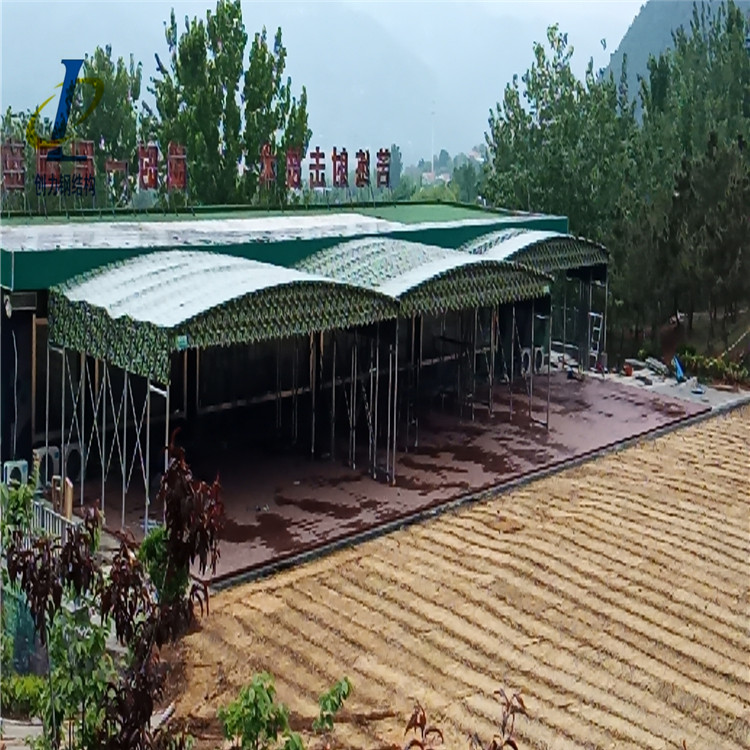 垦利大型推拉蓬遮阳雨棚厂家