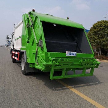 洛阳江淮压缩垃圾车,桶装垃圾清运车