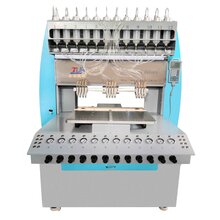 PVC钥匙扣加工生产线-全自动滴塑设备-饰品钥匙扣滴塑机图片