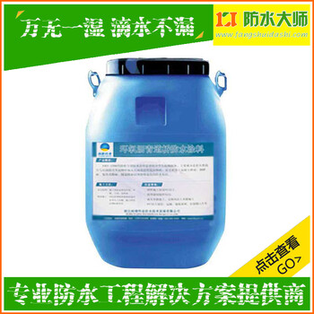 武汉硚口防水大师JS聚合物水泥基渗透结晶堵漏剂生产企业
