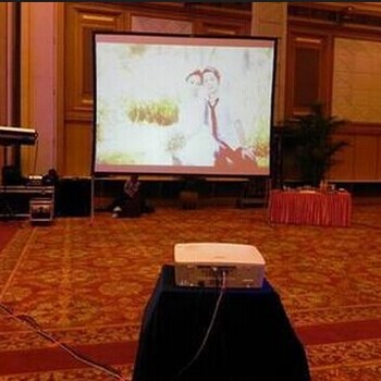 电视机出租投影仪高清LED屏出租搭建会议设备