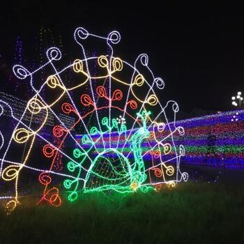 江苏大型灯光节厂家灯光节制作灯光节出售灯光节安装