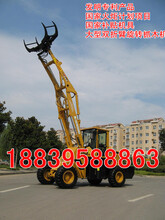 1200型抓高8米双折臂回转多功能农用抓草机188-3958-8863