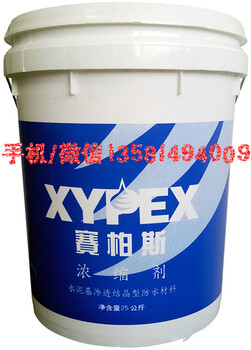 广东河源XYPEX赛柏斯浓缩剂那家便宜