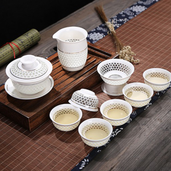 2019年惠州礼品定制新年陶瓷礼品陶瓷茶具陶瓷餐具