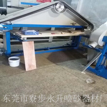 铝板平面拉丝机小型半自动三角拉丝机