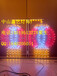 LED路灯杆造型灯彩虹飞翔灯杆造型装饰中国结