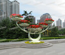 献礼花架立体绿化旅游景点装饰城市绿化立体花柱市政花器图片