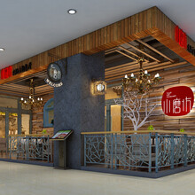 深圳餐饮空间改造费用_中西合璧的音乐主题餐厅装修案例