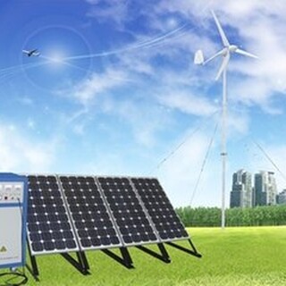 海拉尔太阳能发电，风力发电系统，风光互补太阳能发电系统，风力太阳能路灯图片5