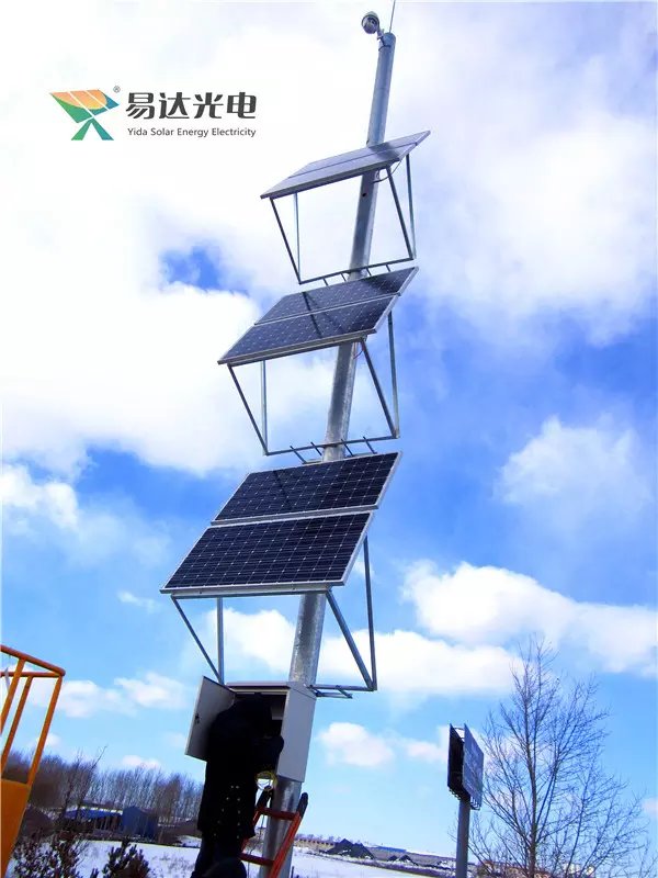 海拉尔太阳能监控系统解决方案，太阳能供电系统，太阳能杀虫灯